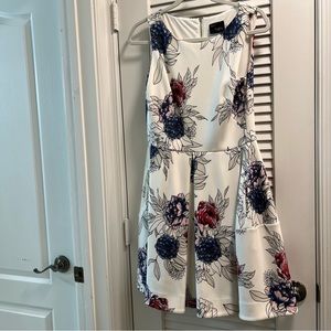 JUST TAYLOR Floral Print Fit And Flare Dress Size 8